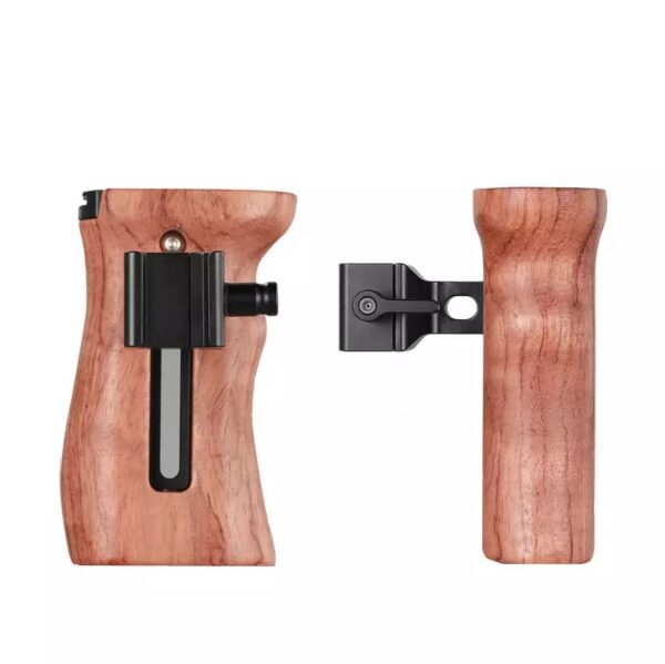 Grip en bois pour DSLR avec fixation Nato 2187 - SmallRig – Image 6