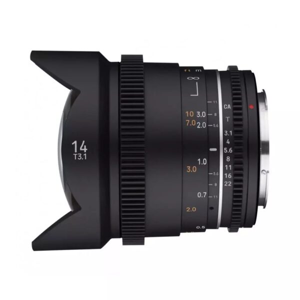 Objectif 14mm T3.1 VDSLR MK2 monture EF - Samyang – Image 3