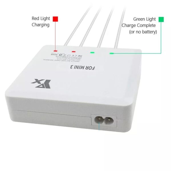 Chargeur multiple pour DJI Mini 3 Pro / Mini 3 et Mini 4 Pro - Parbeson – Image 4