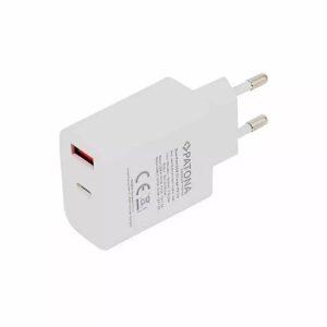 Adaptateur secteur USB Type-C & USB-A 18W PD QC 3.0 - PATONA